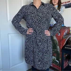 Old navy heart prints dress